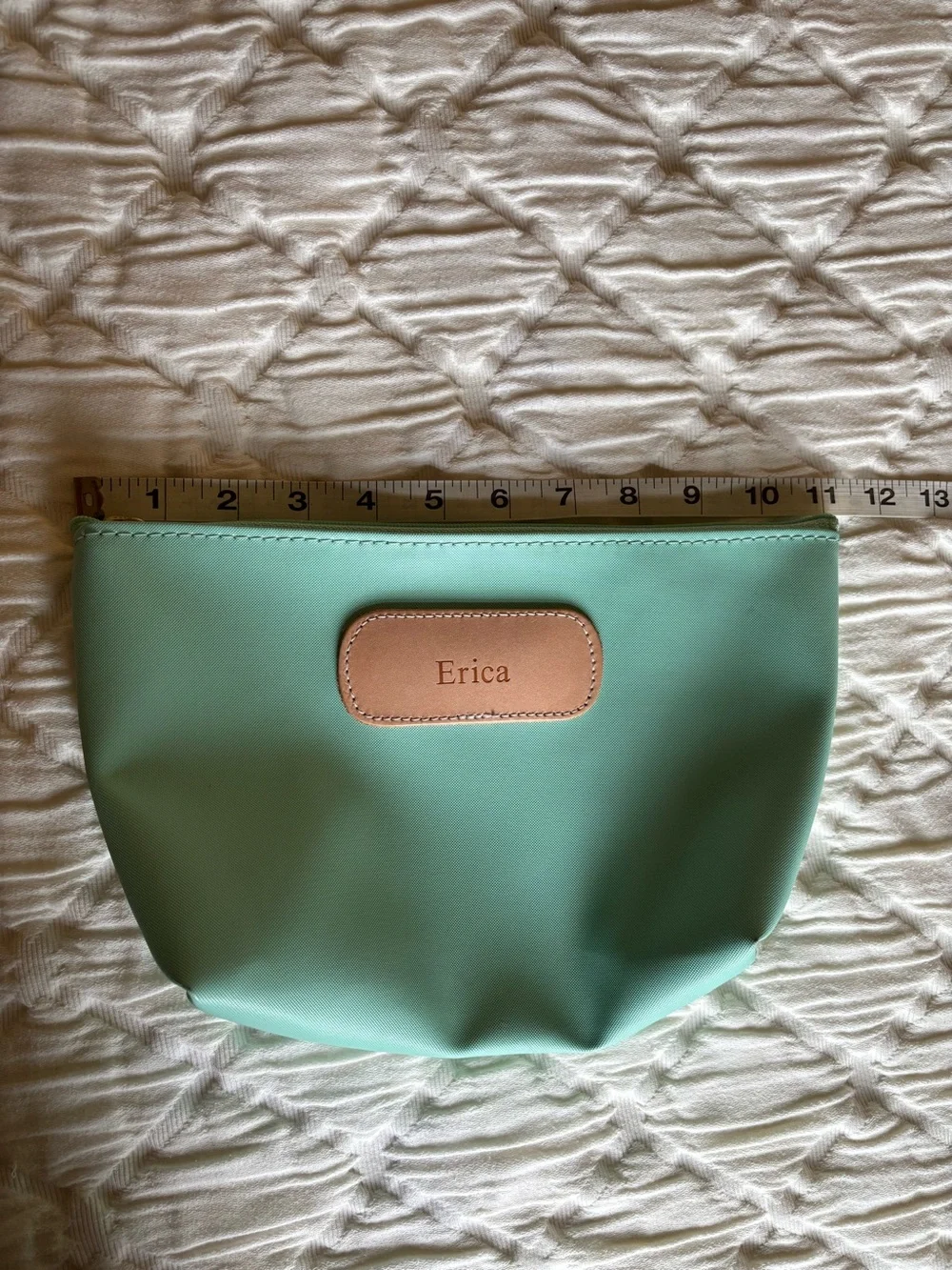 Jon Hart Grande in Mint Coated Canvas